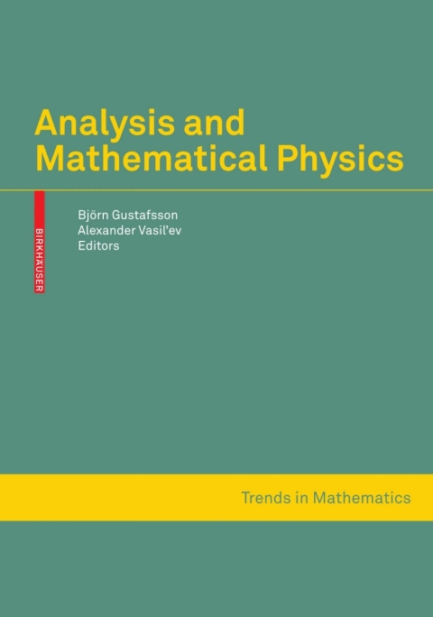 Cover image for book Analysis and Mathematical Physics
