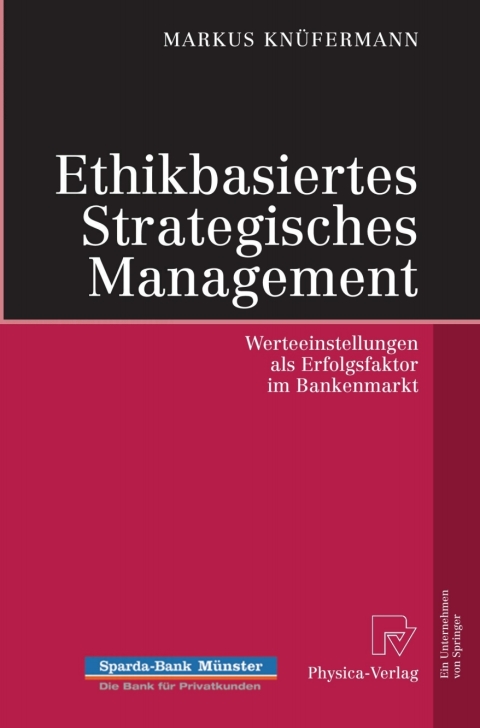 Cover image for book Ethikbasiertes Strategisches Management
