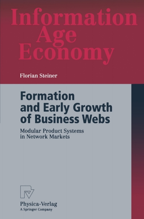 Cover image for book Formation and Early Growth of Business Webs