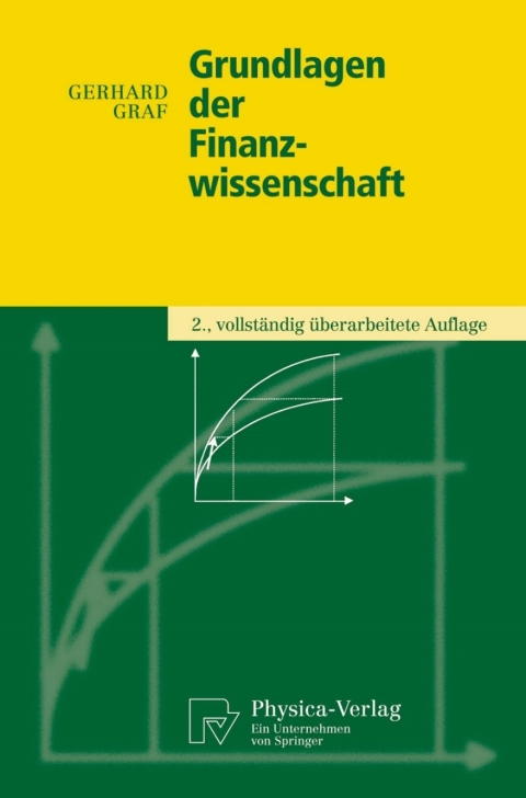 Cover image for book Grundlagen der Finanzwissenschaft