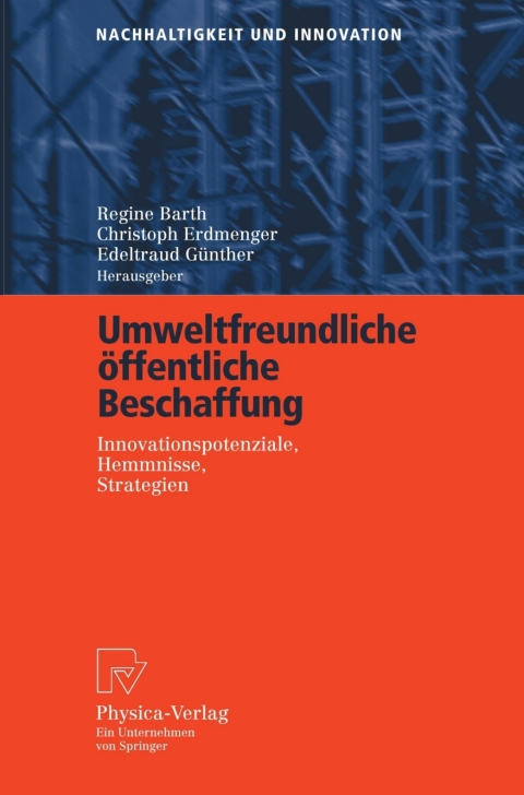 Cover image for book Umweltfreundliche öffentliche Beschaffung