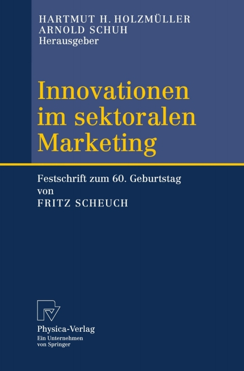 Cover image for book Innovationen im sektoralen Marketing
