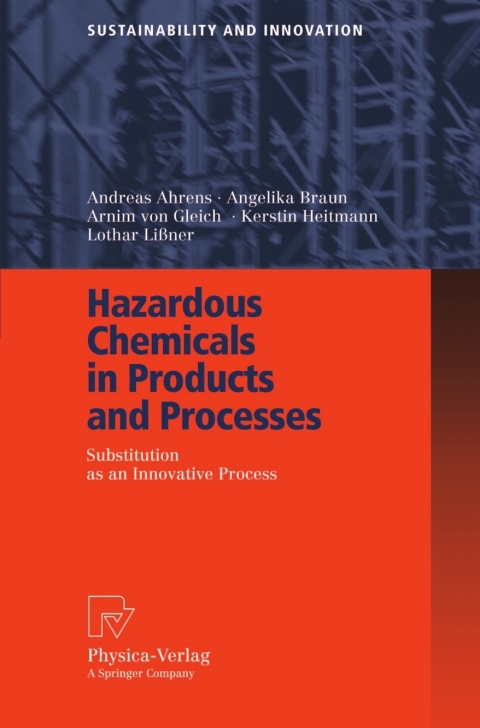 Cover image for book Hazardous Chemicals in Products and Processes