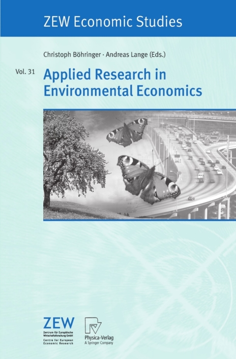 Cover image for book Applied Research in Environmental Economics