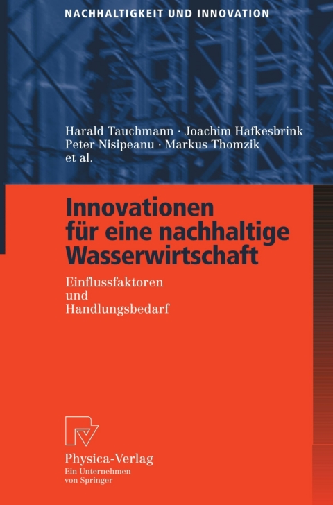 Cover image for book Innovationen für eine nachhaltige Wasserwirtschaft
