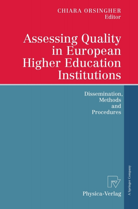 Cover image for book Assessing Quality in European Higher Education Institutions