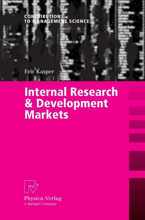 Cover image for book Internal Research & Development Markets