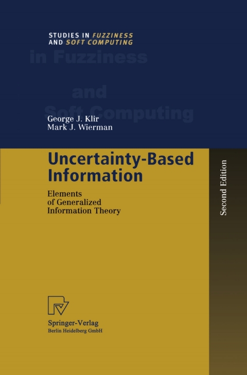 Cover image for book Uncertainty-Based Information