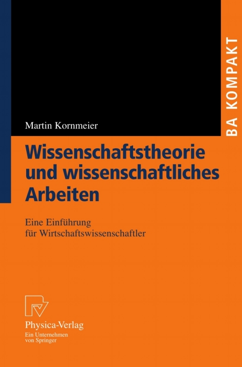 Cover image for book Wissenschaftstheorie und wissenschaftliches Arbeiten