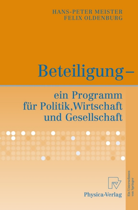 Cover image for book Beteiligung - ein Programm für Politik, Wirtschaft und Gesellschaft