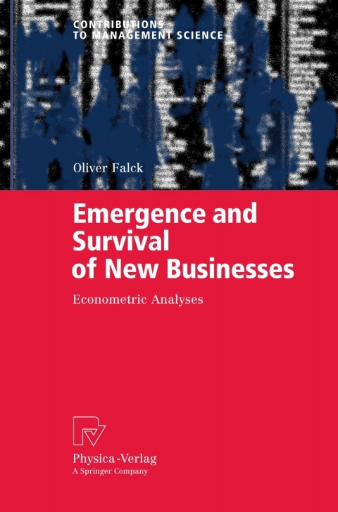 Cover image for book Emergence and Survival of New Businesses