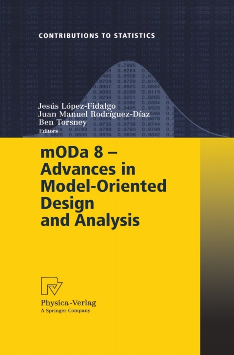 Cover image for book mODa 8 - Advances in Model-Oriented Design and Analysis