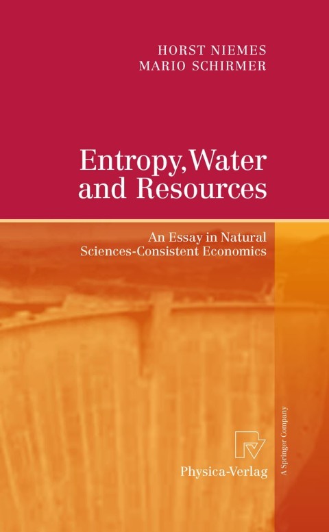 Cover image for book Entropy, Water and Resources