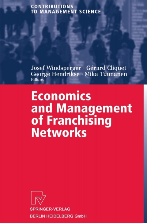 Cover image for book Economics and Management of Franchising Networks