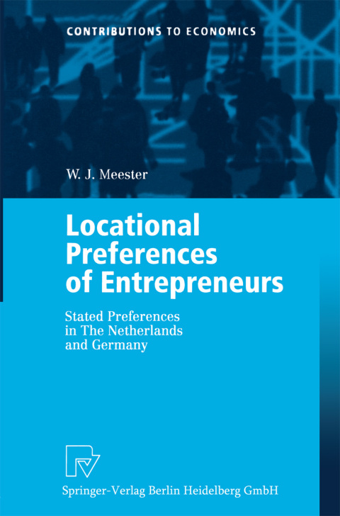 Cover image for book Locational Preferences of Entrepreneurs