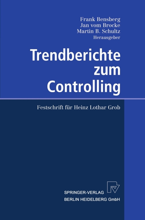 Cover image for book Trendberichte zum Controlling