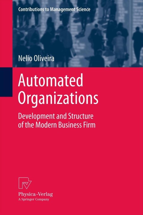 Cover image for book Automated Organizations