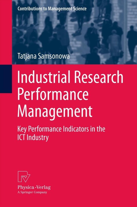 Cover image for book Industrial Research Performance Management