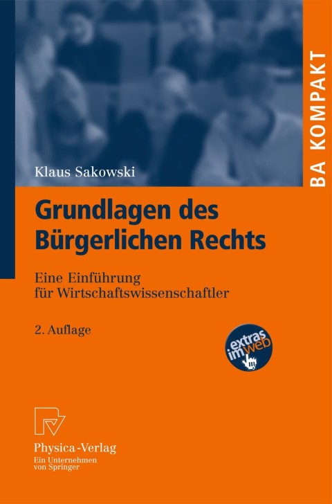 Cover image for book Grundlagen des Bürgerlichen Rechts