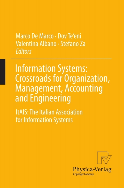 Cover image for book Information Systems: Crossroads for Organization, Management, Accounting and Engineering