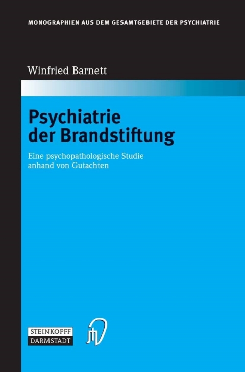 Cover image for book Psychiatrie der Brandstiftung