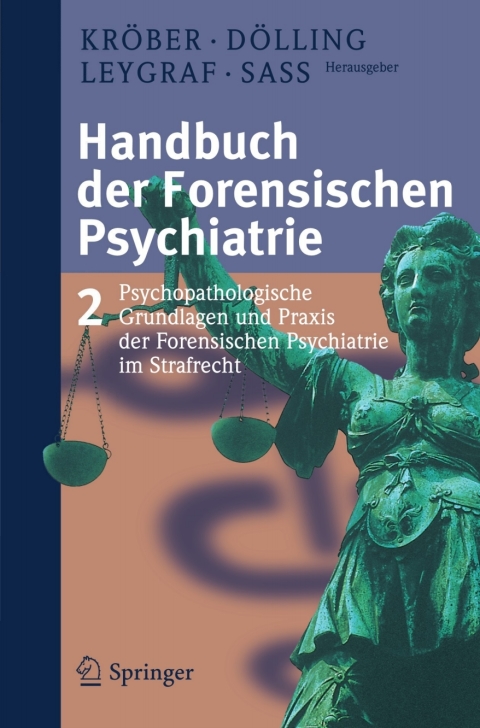Cover image for book Handbuch der forensischen Psychiatrie