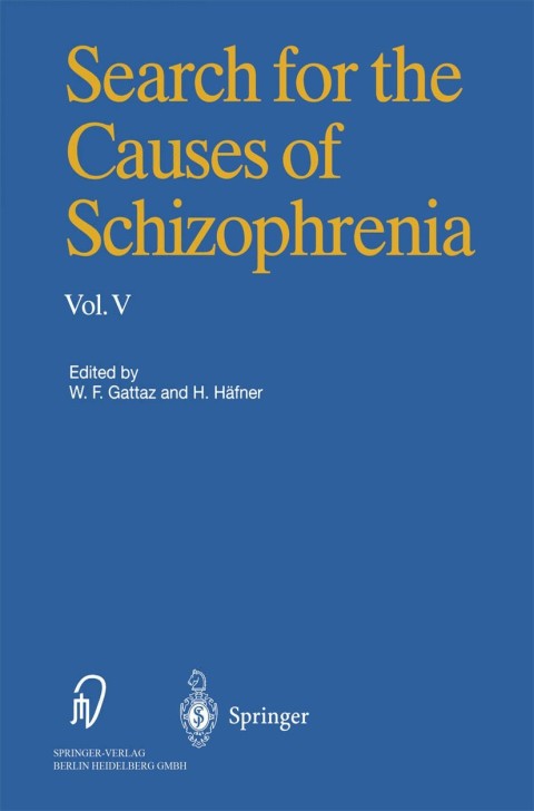 Cover image for book Search for the Causes of Schizophrenia