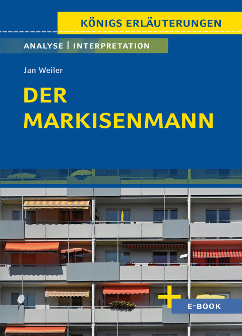Cover image for book Der Markisenmann von Jan Weiler - Textanalyse und Interpretation