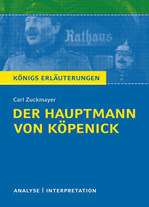 Cover image for book Der Hauptmann von Köpenick von Carl Zuckmayer.