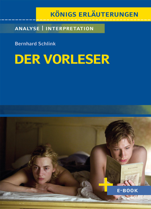 Cover image for book Der Vorleser von Bernhard Schlink - Textanalyse und Interpretation