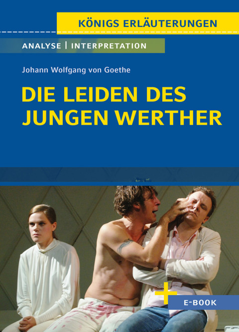 Cover image for book Die Leiden des jungen Werther von Johann Wolfgang von Goethe - Textanalyse und Interpretation