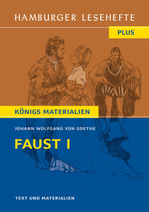 Cover image for book Faust I von Johann Wolfgang von Goethe (Textausgabe)