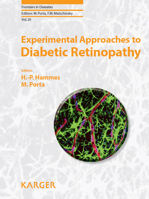 Cover image for book Experimental Approaches to Diabetic Retinopathy