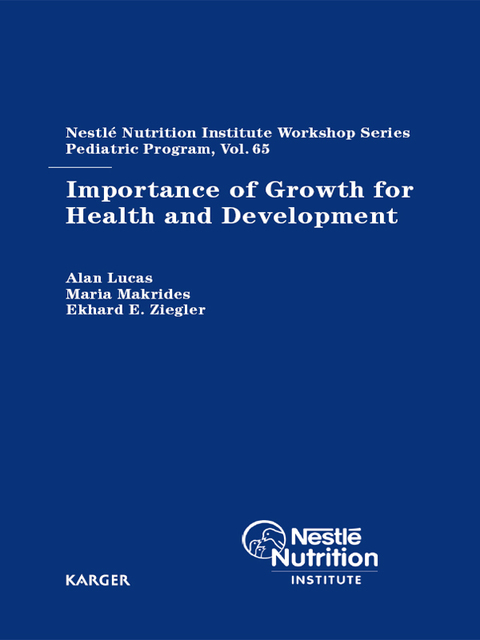 Cover image for book Importance of Growth for Health and Development