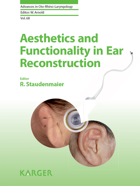 Cover image for book Aesthetics and Functionality in Ear Reconstruction
