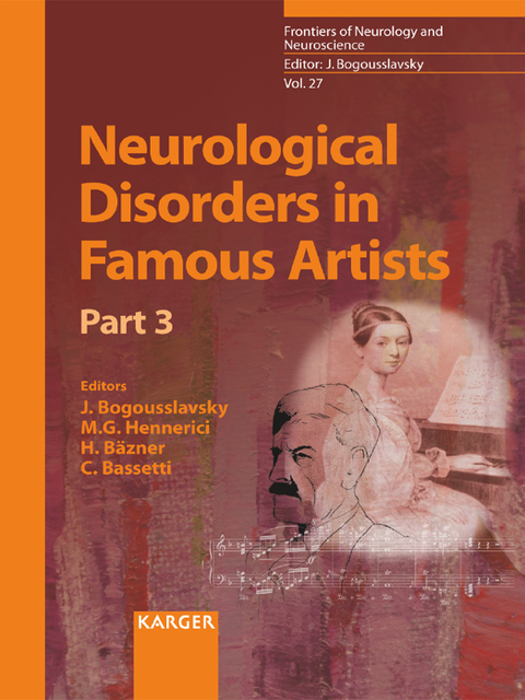 Cover image for book Neurological Disorders in Famous Artists - Part 3
