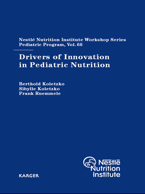 Cover image for book Drivers of Innovation in Pediatric Nutrition