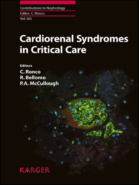 Cover image for book Cardiorenal Syndromes in Critical Care