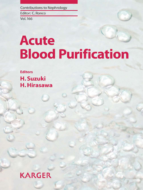 Cover image for book Acute Blood Purification