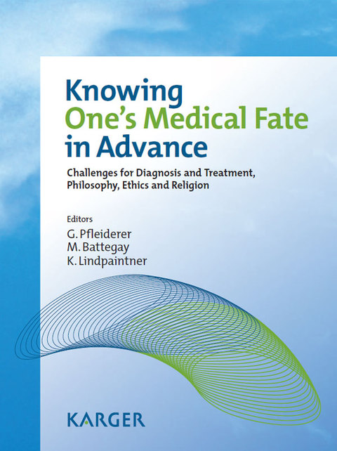 Cover image for book Knowing One's Medical Fate in Advance