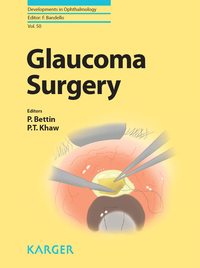 Cover image: Glaucoma Surgery 9783805599375