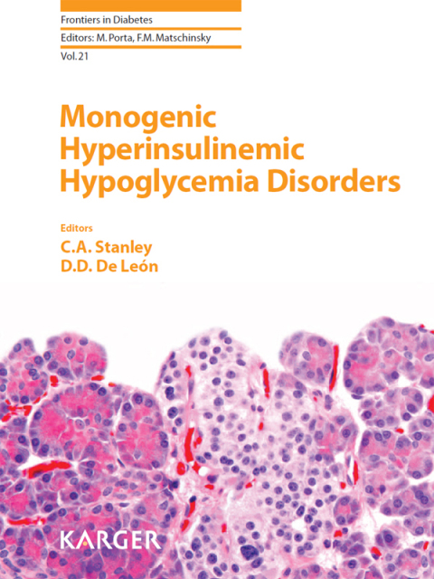 Cover image for book Monogenic Hyperinsulinemic Hypoglycemia Disorders
