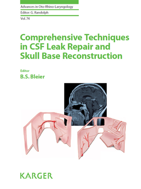 Cover image for book Comprehensive Techniques in CSF Leak Repair and Skull Base Reconstruction