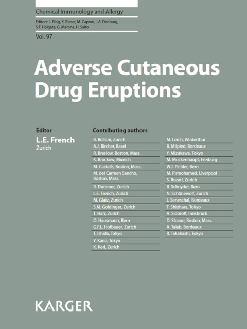 Cover image for book Adverse Cutaneous Drug Eruptions