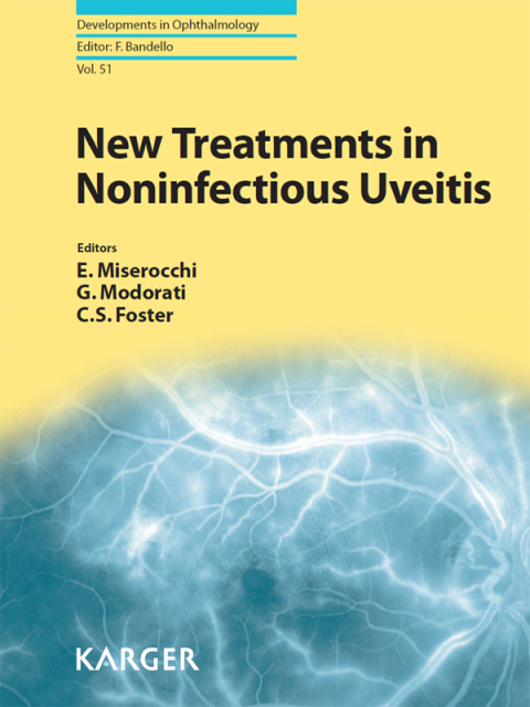 Cover image for book New Treatments in Noninfectious Uveitis