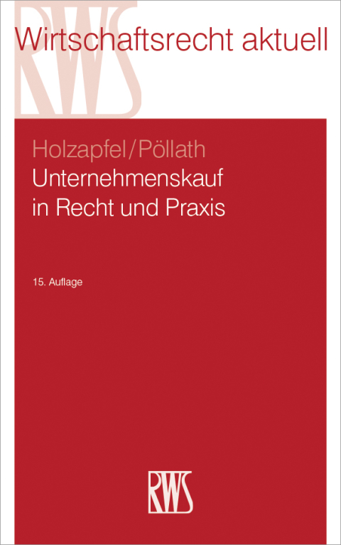 Cover image for book Unternehmenskauf in Recht und Praxis