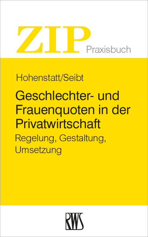 Cover image for book Geschlechter- und Frauenquoten in der Privatwirtschaft
