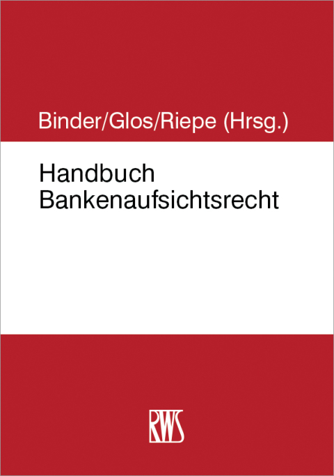 Cover image for book Handbuch Bankenaufsichtsrecht