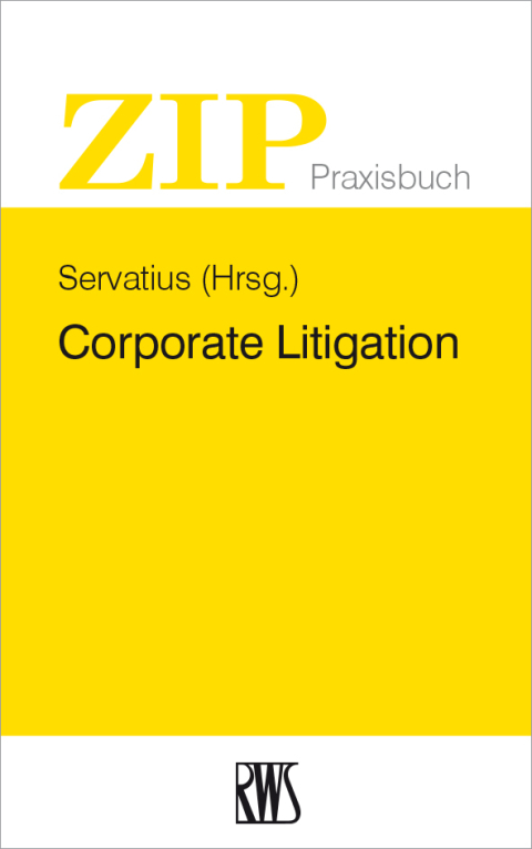 Cover image for book Corporate Litigation