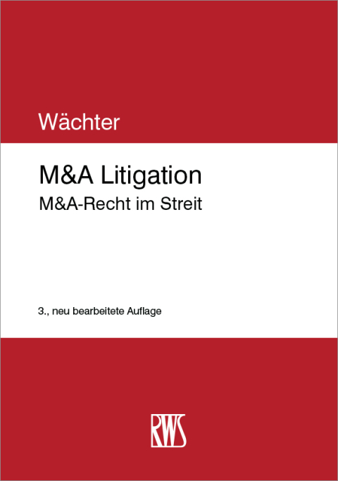 Cover image for book M&A Litigation